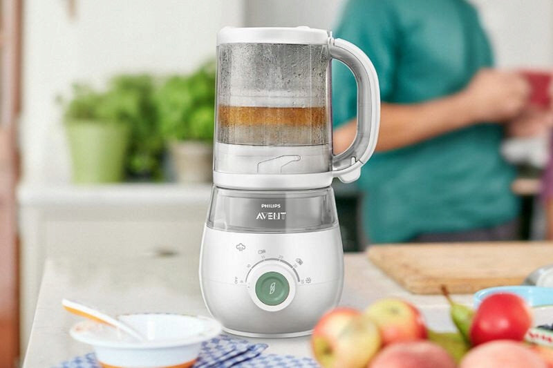 Baby cooking apparatus PHILIPS Avent SCF885/01 Dominant color white
