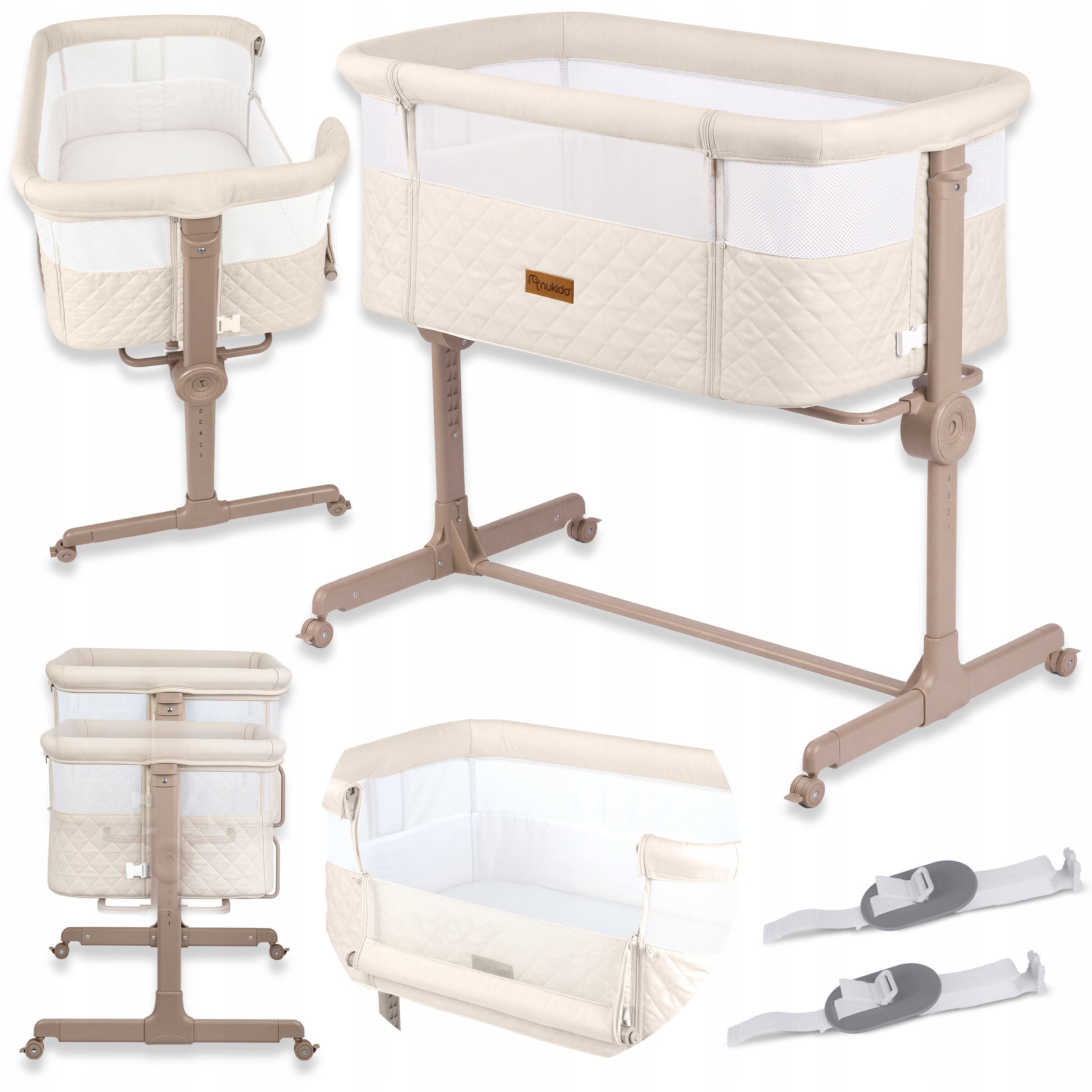Baby cot folding tourist baby extra bed Nukido 0-5m 9kg