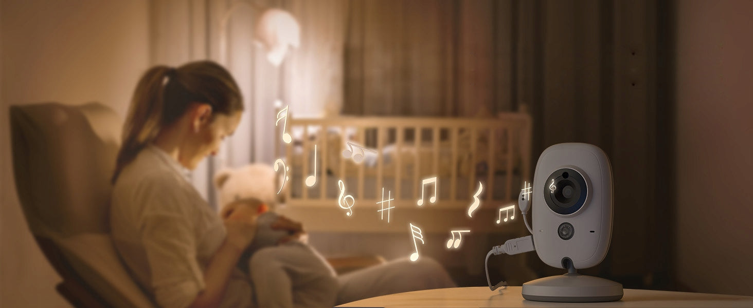 Baby monitor Boifun white Brand Boifun