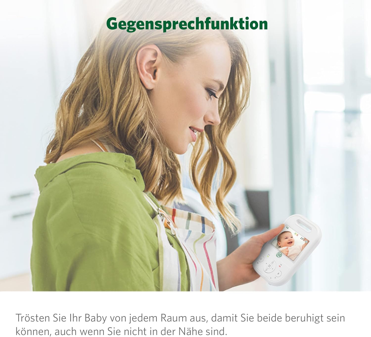 Baby monitor LeapFrog white 2,8"/7,1 CM P22 Brand LeapFrog