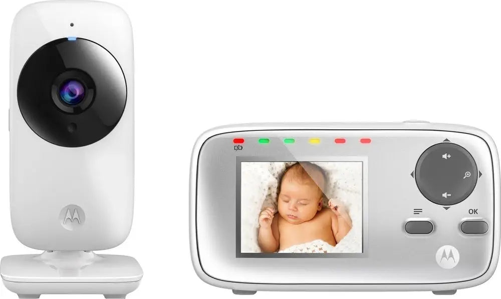 Baby monitor Motorola VM482 white with camera 300m 2.4GHz Manufacturer code VM482