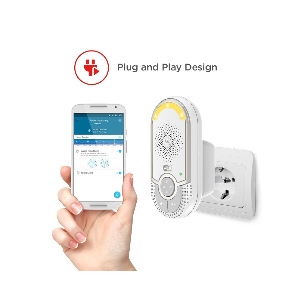 Baby monitor Motorola white Manufacturer code 5864