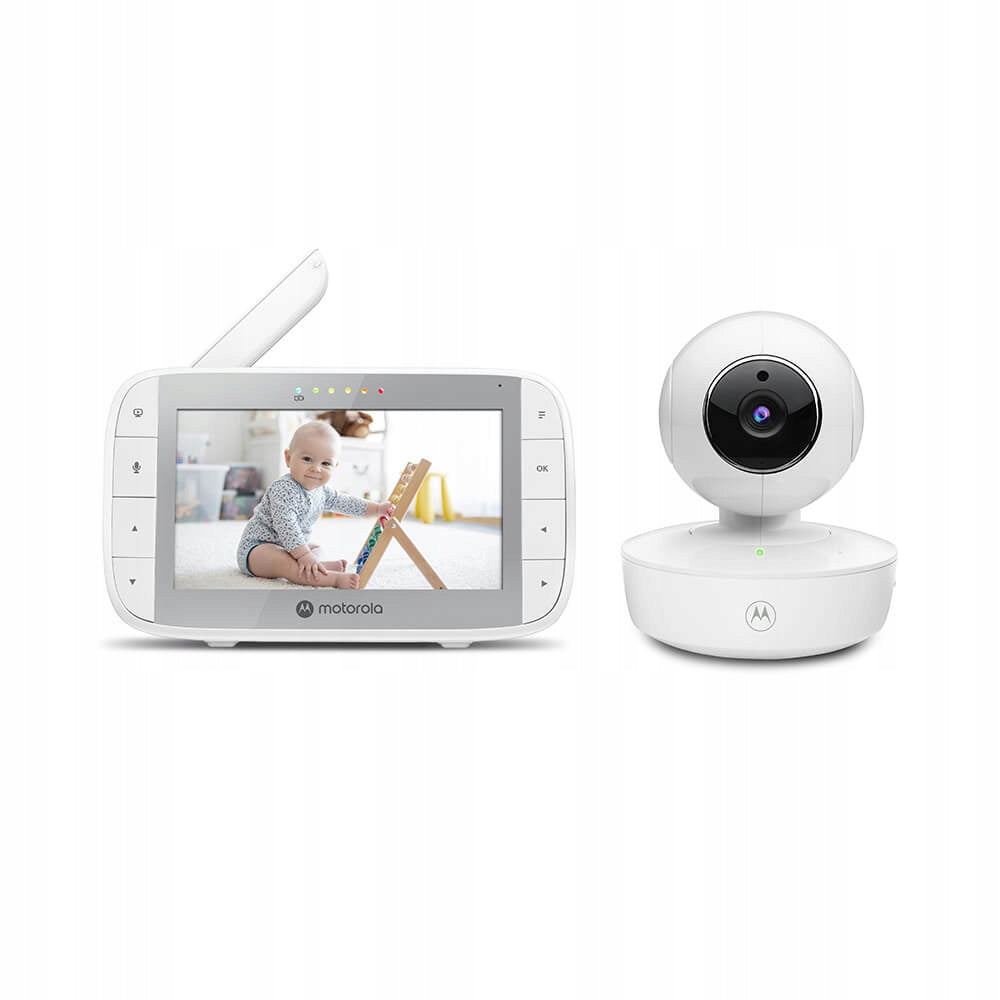Baby monitor Motorola white See description and photos.
