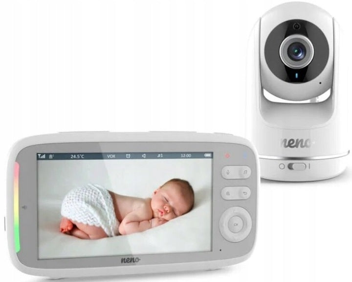 Baby monitor NENO VISTA large screen HD night mode Batteries included yes