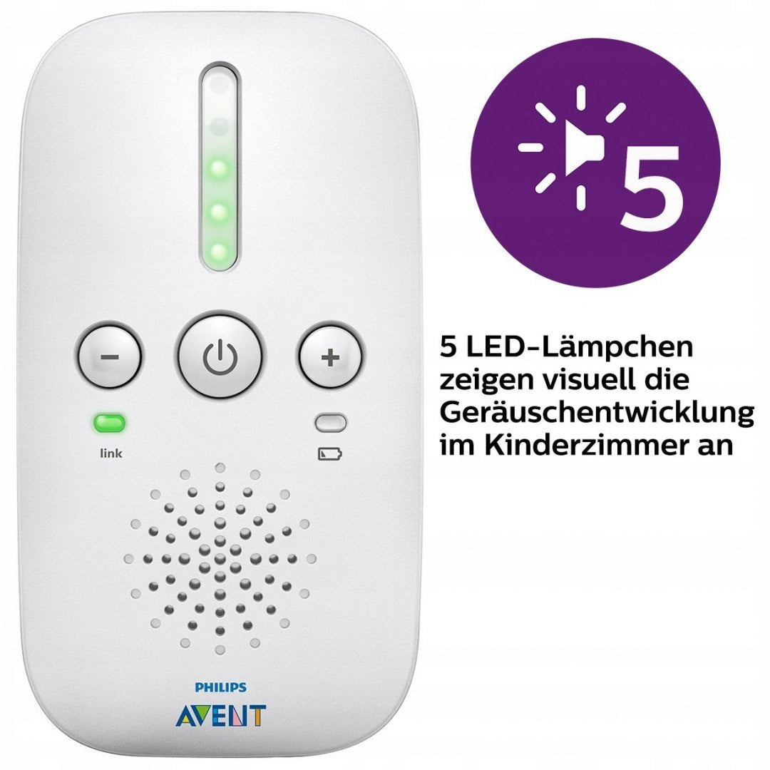 Baby monitor Philips Avent Essential SCD503/26 with audio DECT function Manufacturer code SCD503/26