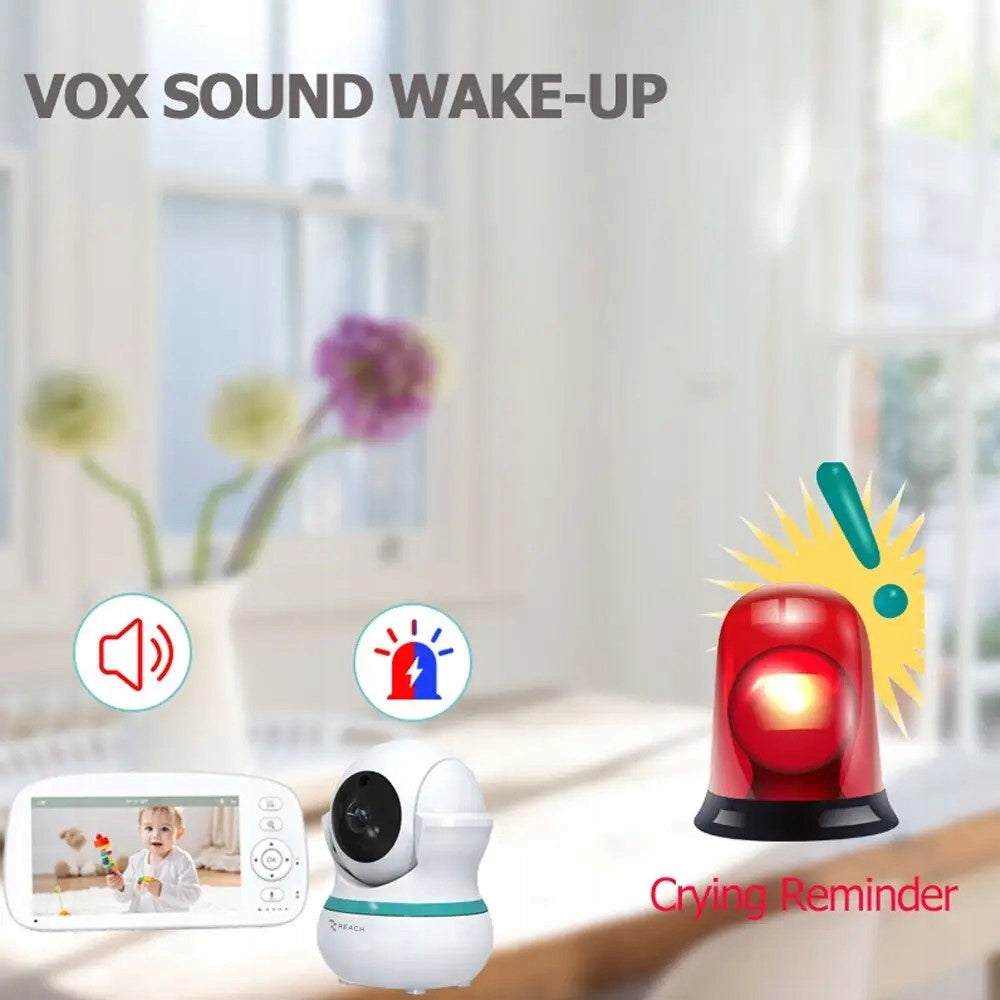 Baby monitor Reach BM-5 white Manufacturer code 4778008145806