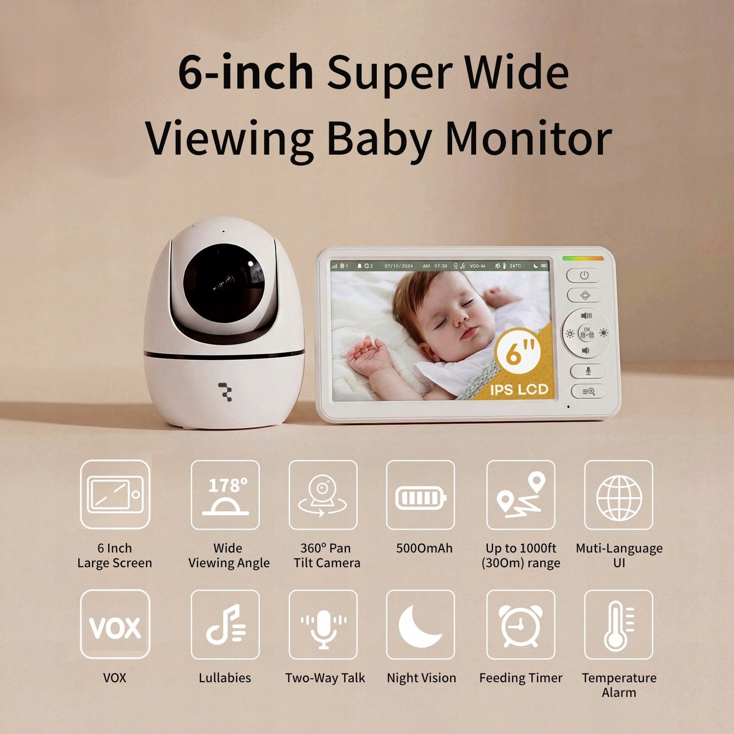 Baby monitor Reach BM-7 Packaging status original