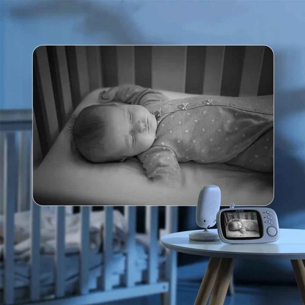 Baby monitor Stazer white