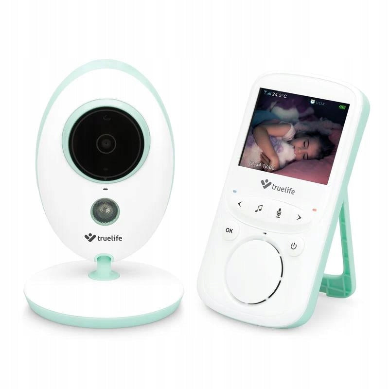 Baby monitor TrueLife NannyCam V24 Pro LCD lullabies night vision