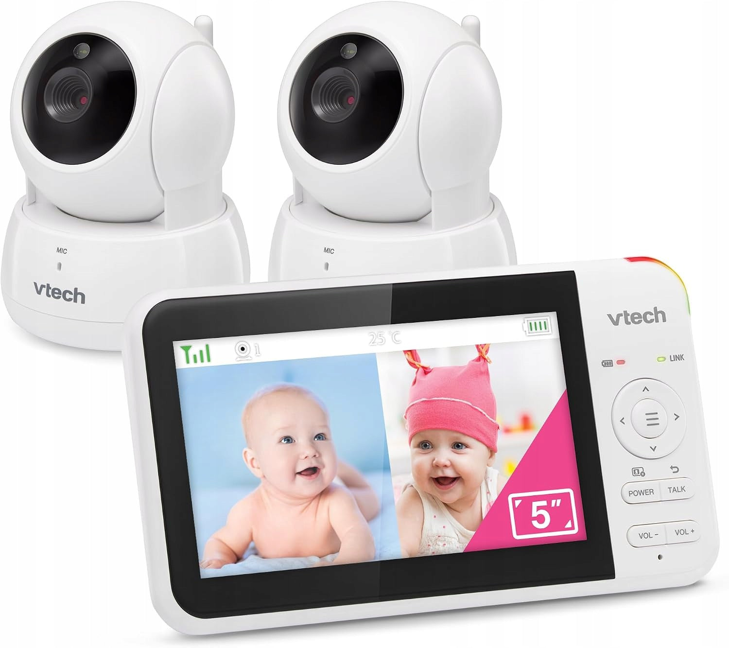 Baby monitor VTech VM924-2 white