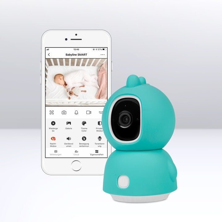 Baby monitor WiFi camera preview on phone Lionelo Babyline View Brand Lionelo