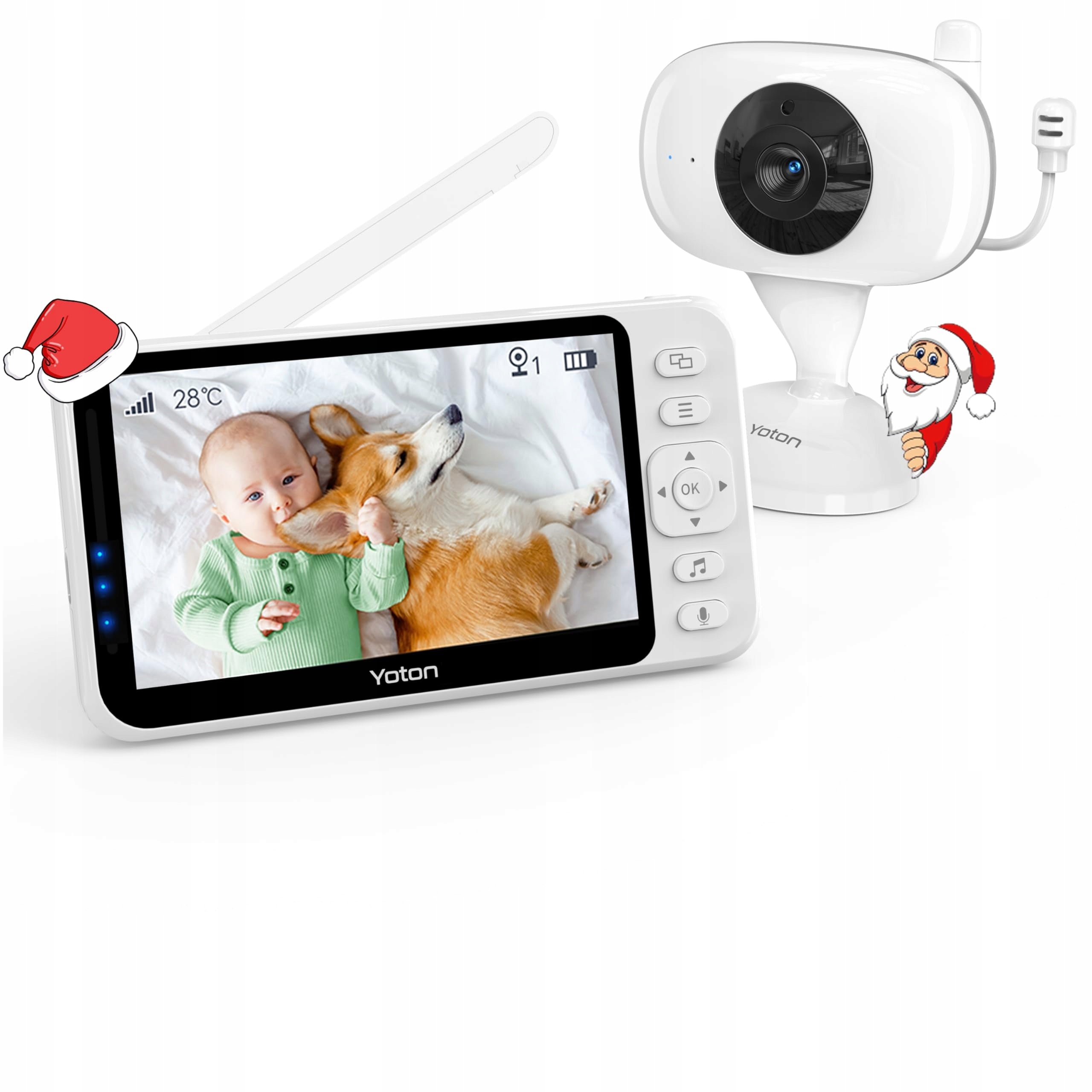 Baby monitor Yoton YB06 LCD 4.3 Temperature Night Vision VOX Mode