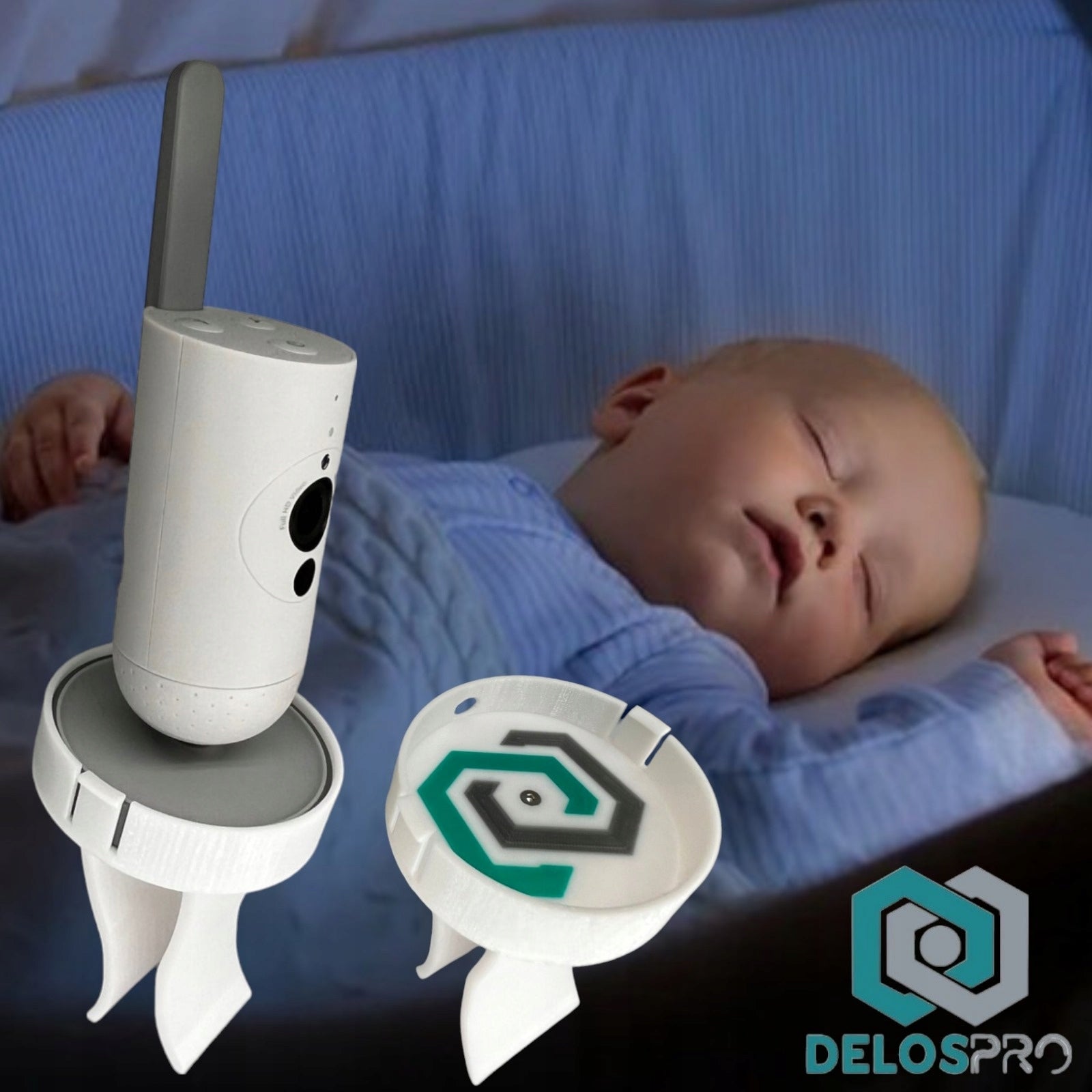 Baby monitor holder – designed for PHILIPS Avent SCD923/26 Manufacturer code D25-001-100-996