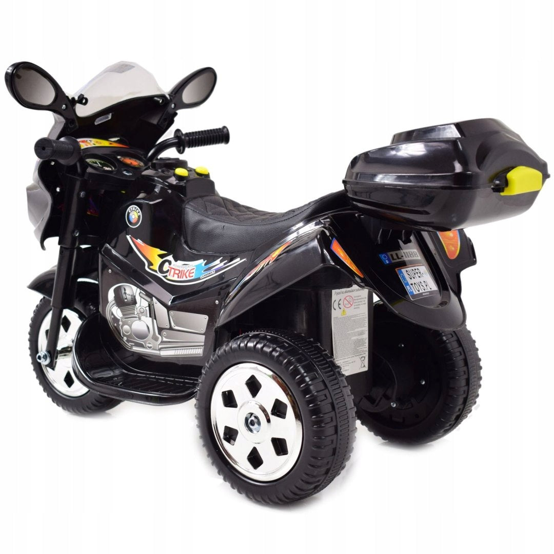Baby motorbike, sounds,soft seat/LL1188 Manufacturer code LL-1188-CZARNY