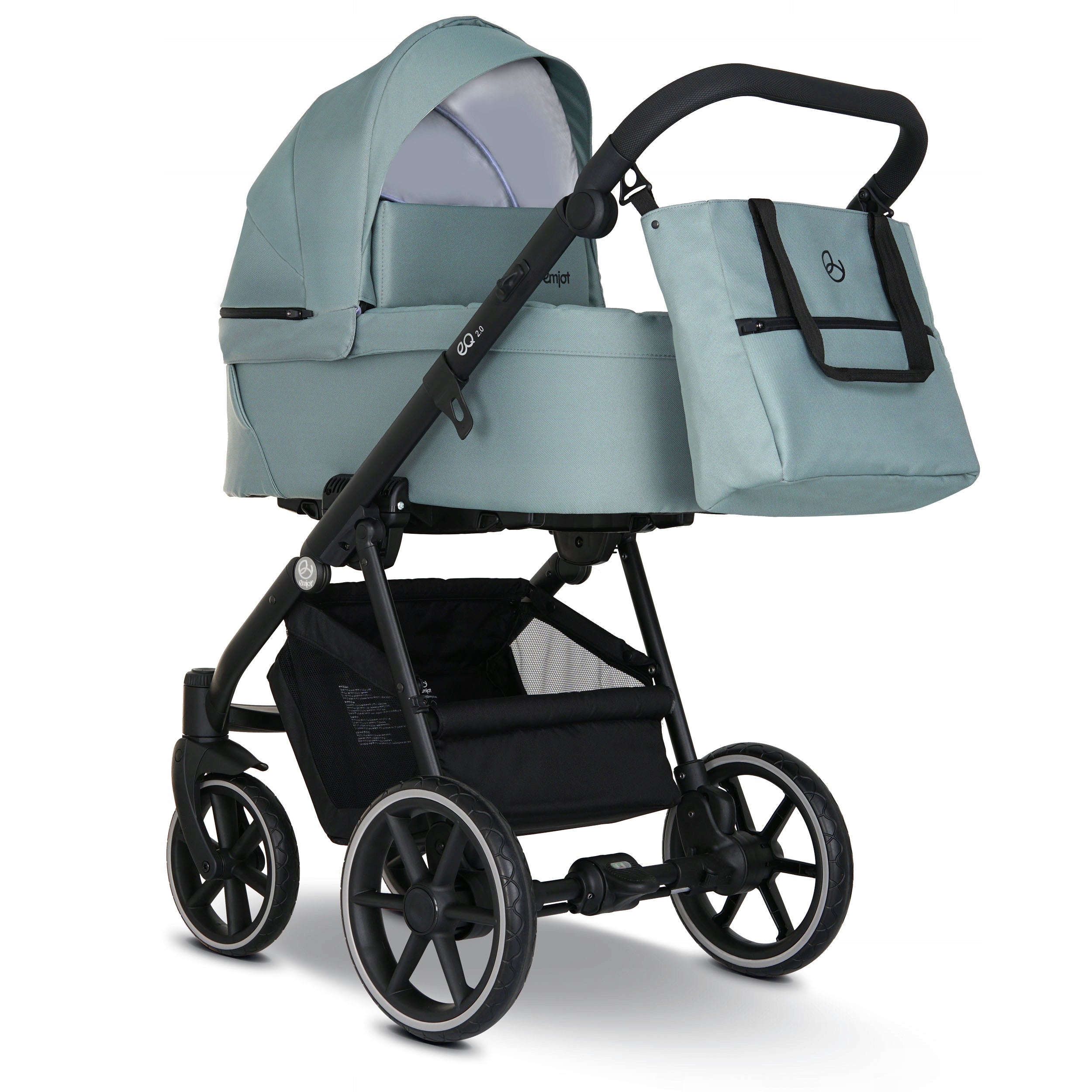 Baby stroller 4in1 EMJOT EQ 2.0 multifunctional accessories armchair Cosmo base Packaging status original