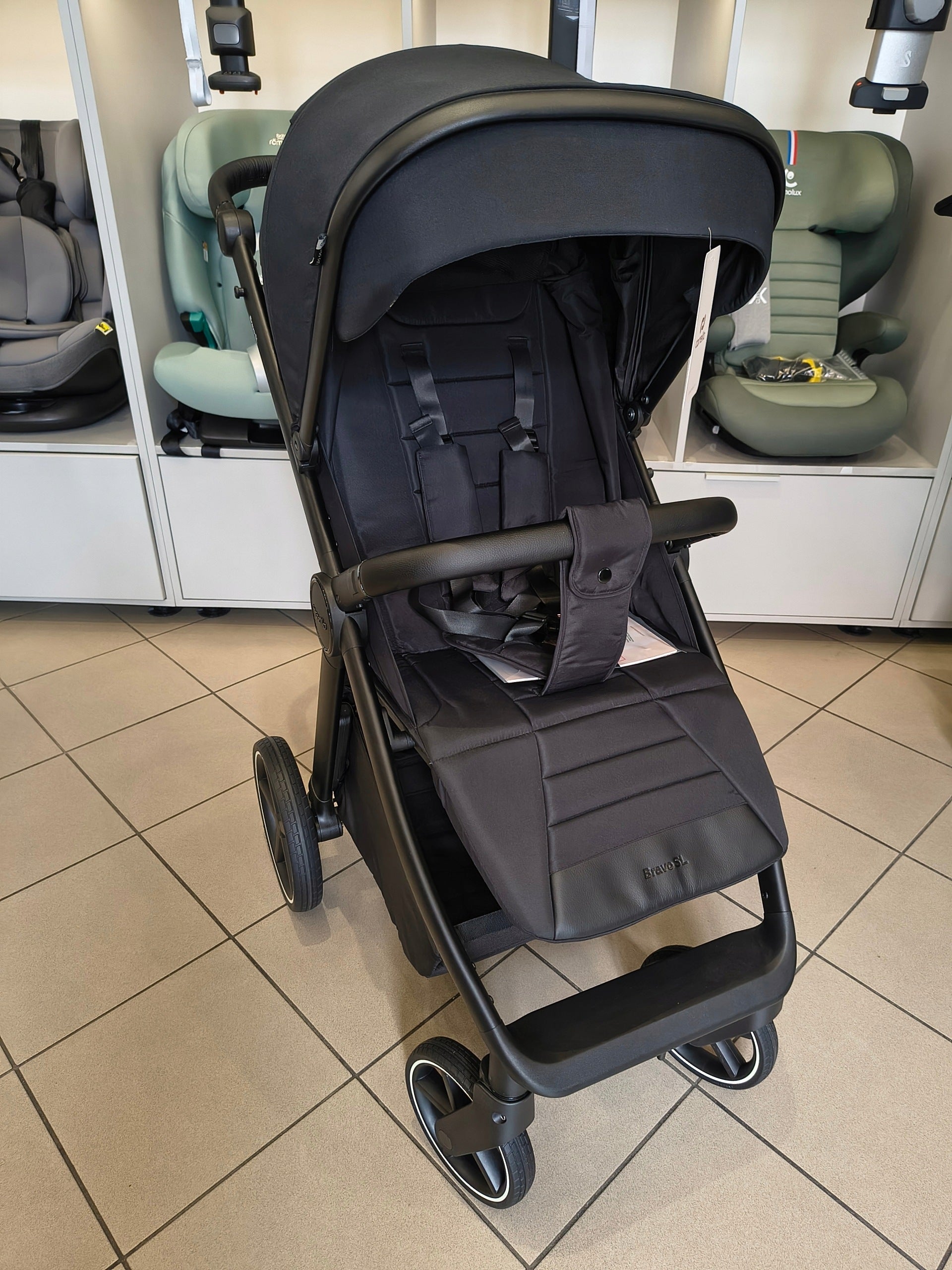Baby stroller CARRELLO Bravo SL Deluxe Ink black 2026 Manufacturer code 6900085013220