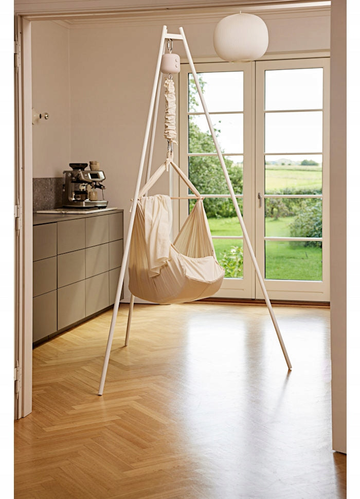 Baby swing, premium Set (hammock, motor, stand), beige EAN (GTIN) 5707582026705
