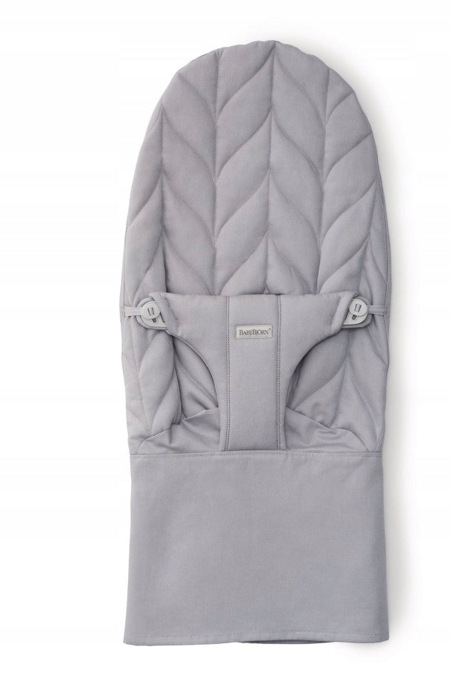 BabyBjorn Bliss Woven Couch Cover, Light Grey (Petal Quilt) Packaging status original