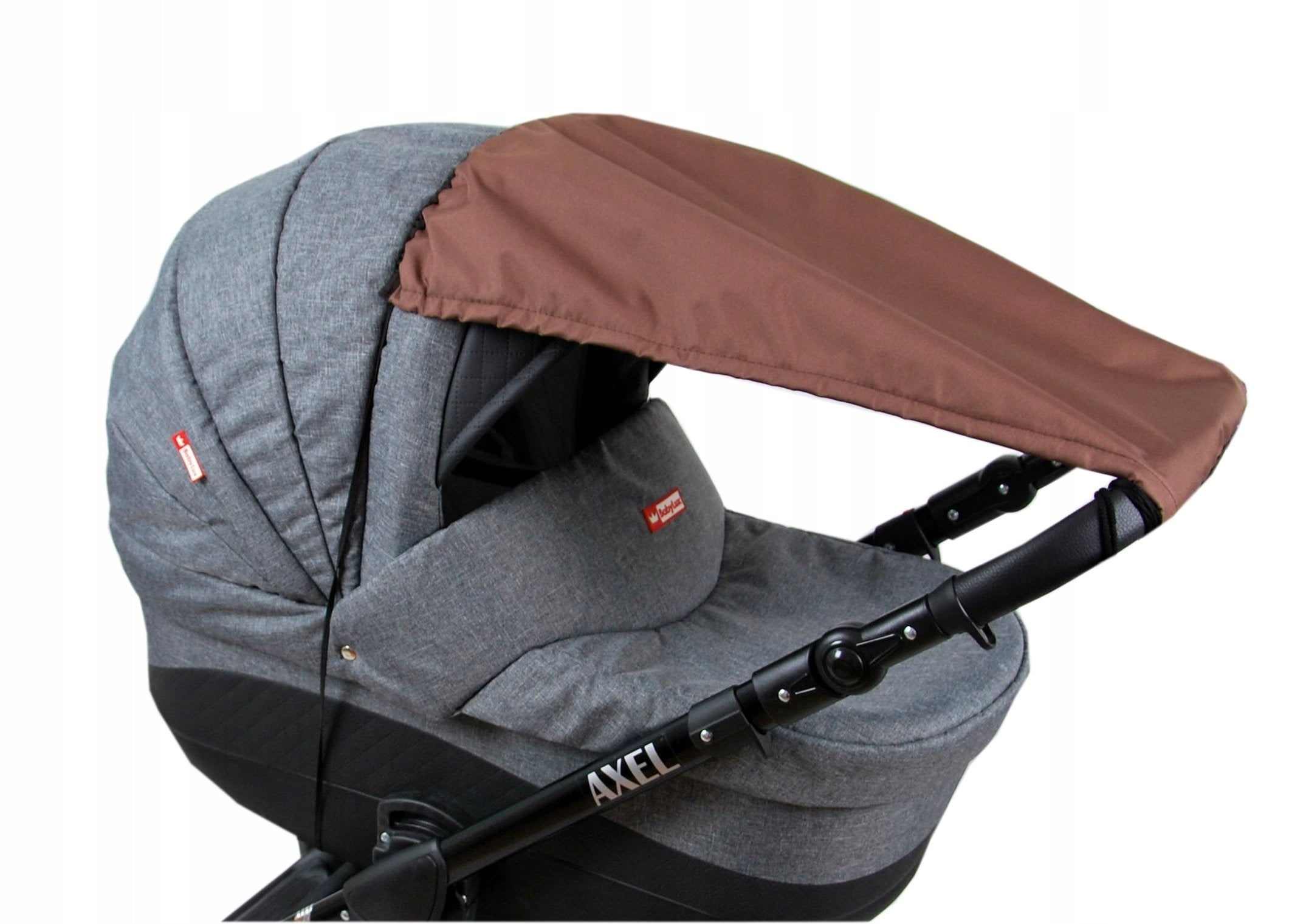 BabyLux CANOPY STROLLER COVER SUNSCREEN WATERPROOF BROWN Brand BabyLux