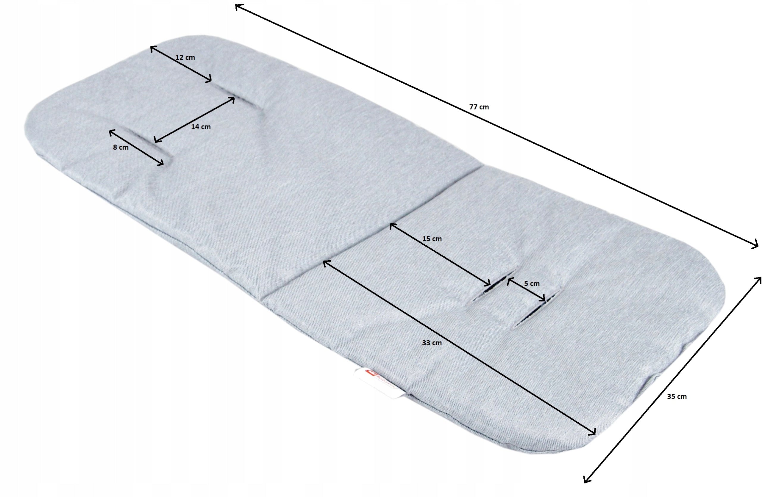 BabyLux DOUBLE-SIDED STROLLER INSERT WATERPROOF SOFT M4 NO. 75 EAN (GTIN) 5906400677420