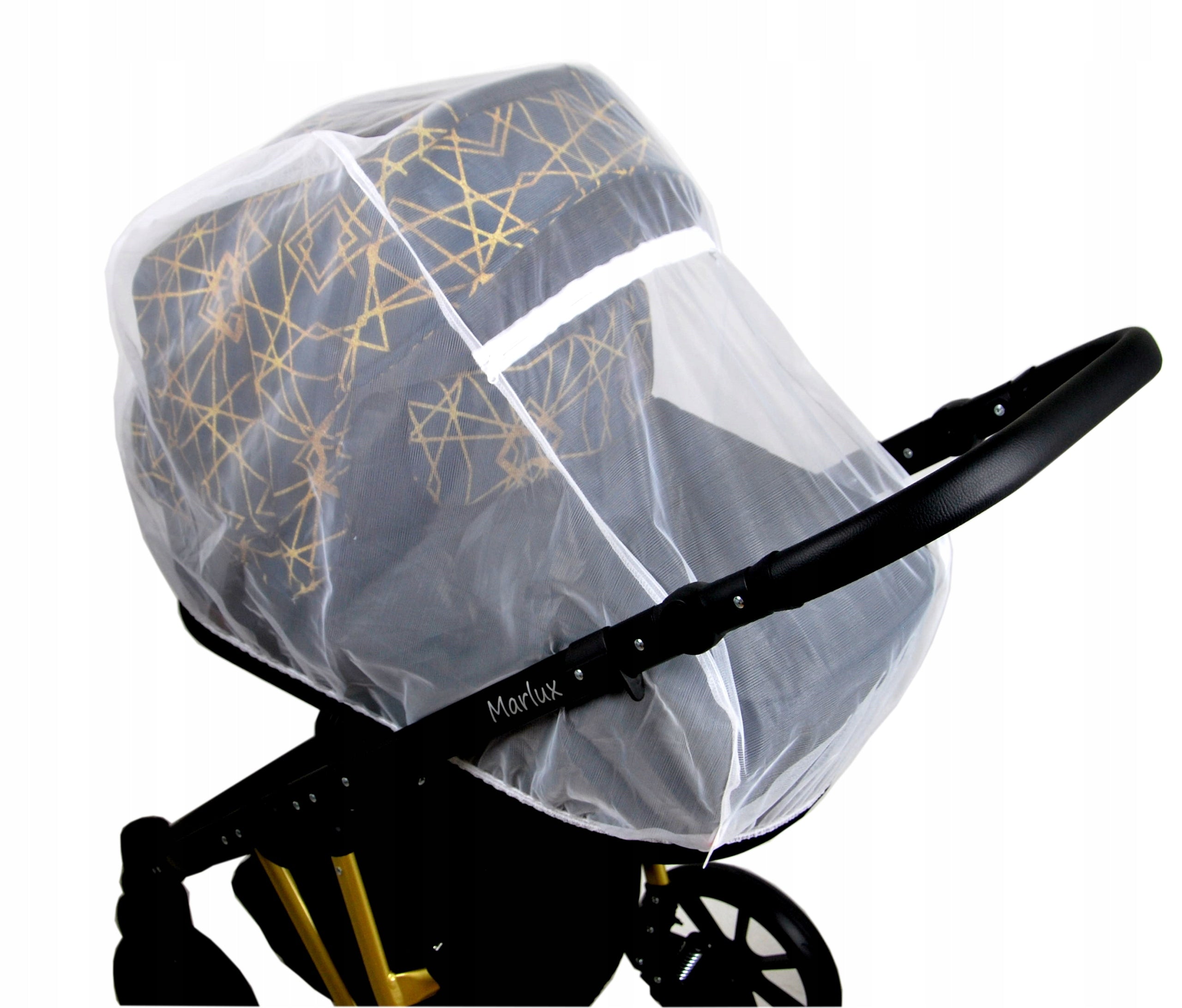 BabyLux LARGE MOSQUITO NET STROLLER DEEP STROLLER ZIPPER WINDOW ZIPPER Brand BabyLux