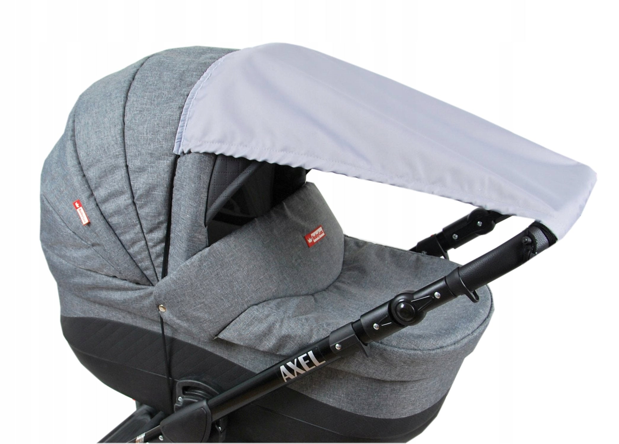 BabyLux VISOR STROLLER COVER SUNSCREEN WATERPROOF GREY Brand BabyLux