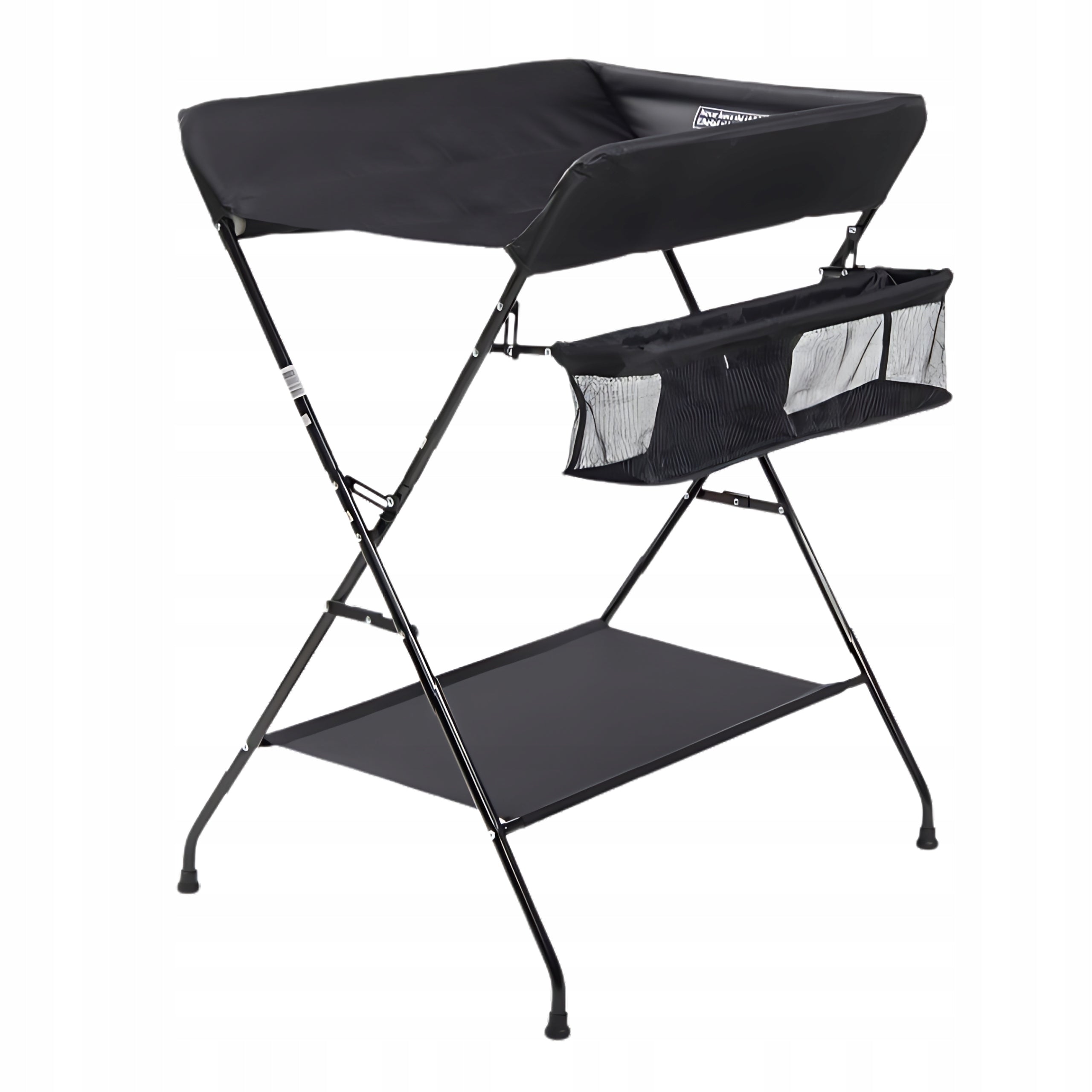 BabyTrold folding changing table with frame soft VERA 2 Black