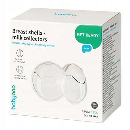 Babyono, lactation shells milk collectors, 2 pcs.