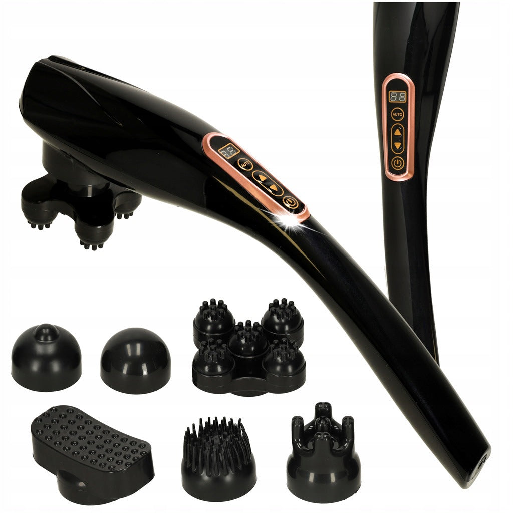 Back Massager Vibration Body Neck 6 Heads 6in1 Wireless Kit