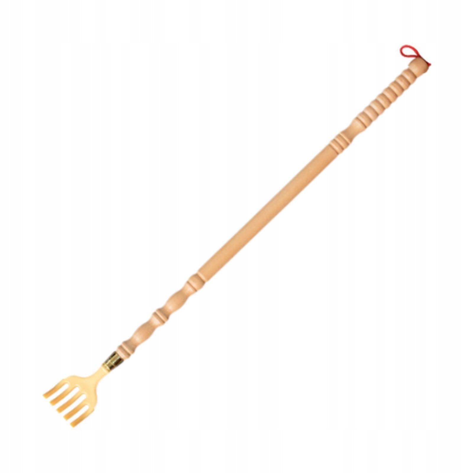 Back Scratcher Wood Strong Men Women Handheld Body Relaxation 18.5 inch