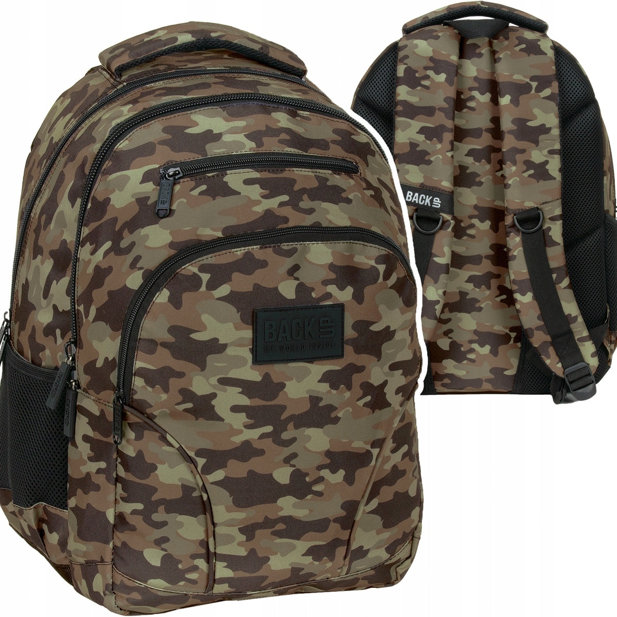 BackUP 30L MORO Youth School Backpack PLB6W60 – Large and Strong