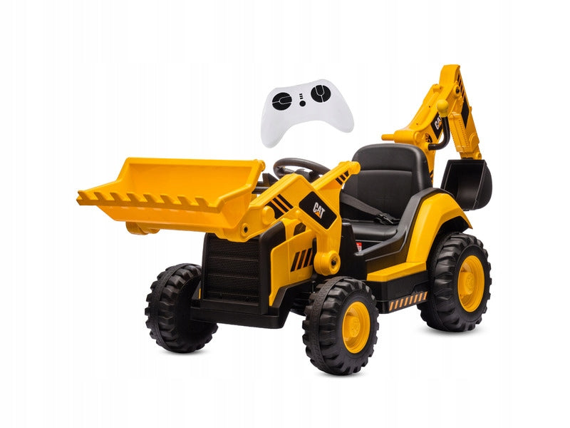Backhoe loader SUN BABY Cat J04.020.0.1 Yellow