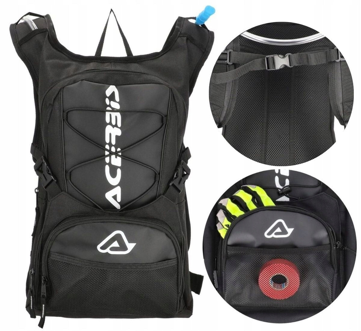 Backpack ACERBIS H2O Camelbak Water Container E-Bike Cross Enduro 10L