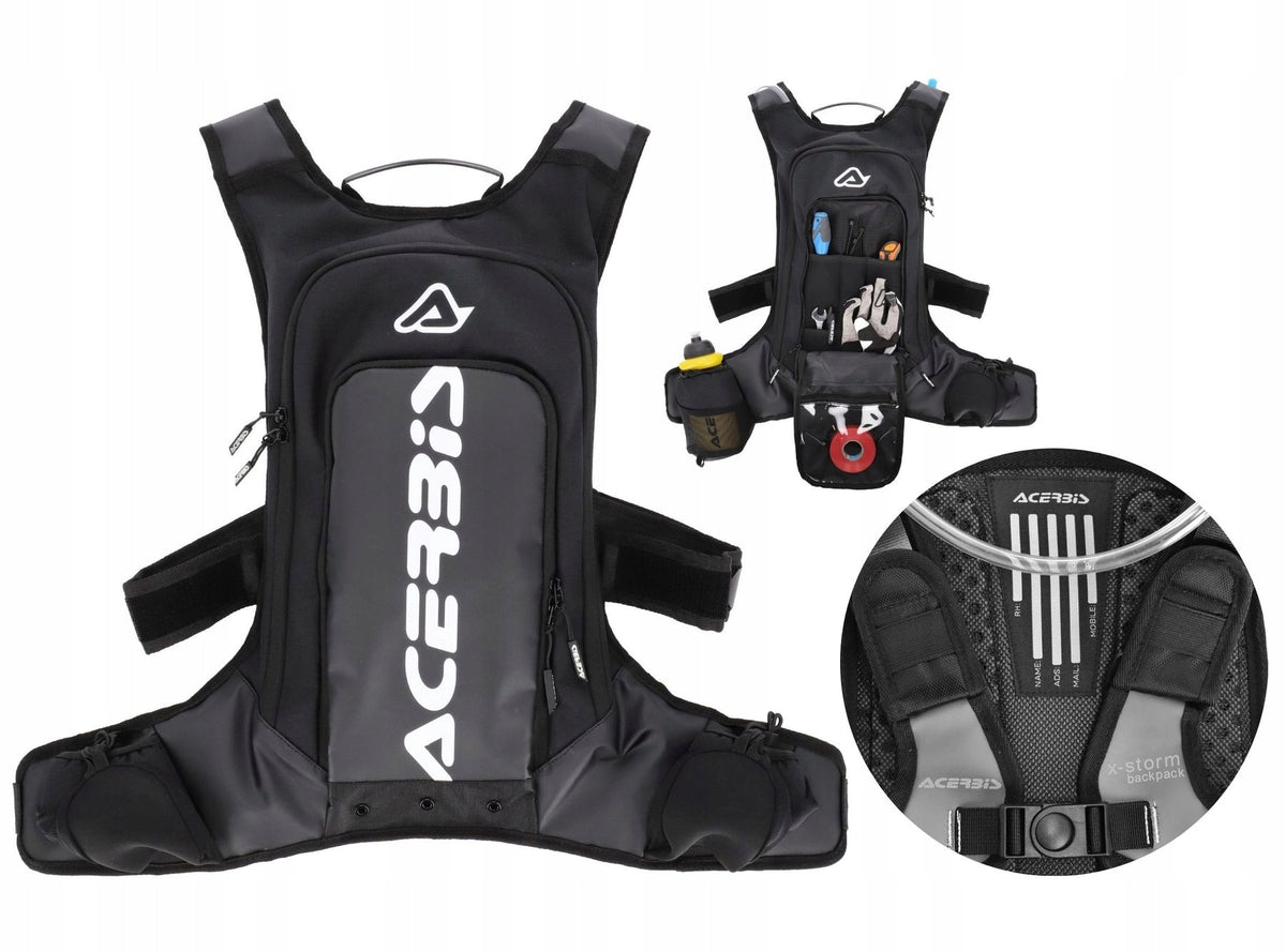 Backpack ACERBIS X-STORM Camelbak Water Container E-Bike MTB Cross Enduro