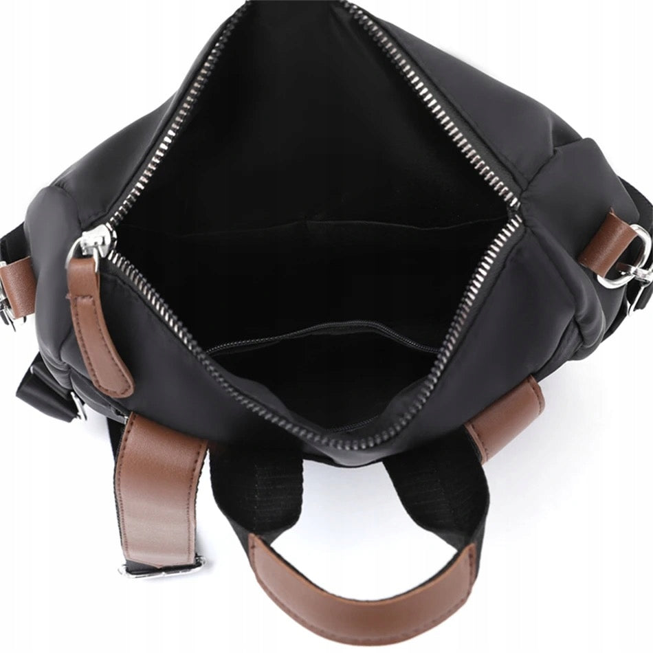 Backpack Bag Women's Black Urban for School Work Stylish Brand Likado
