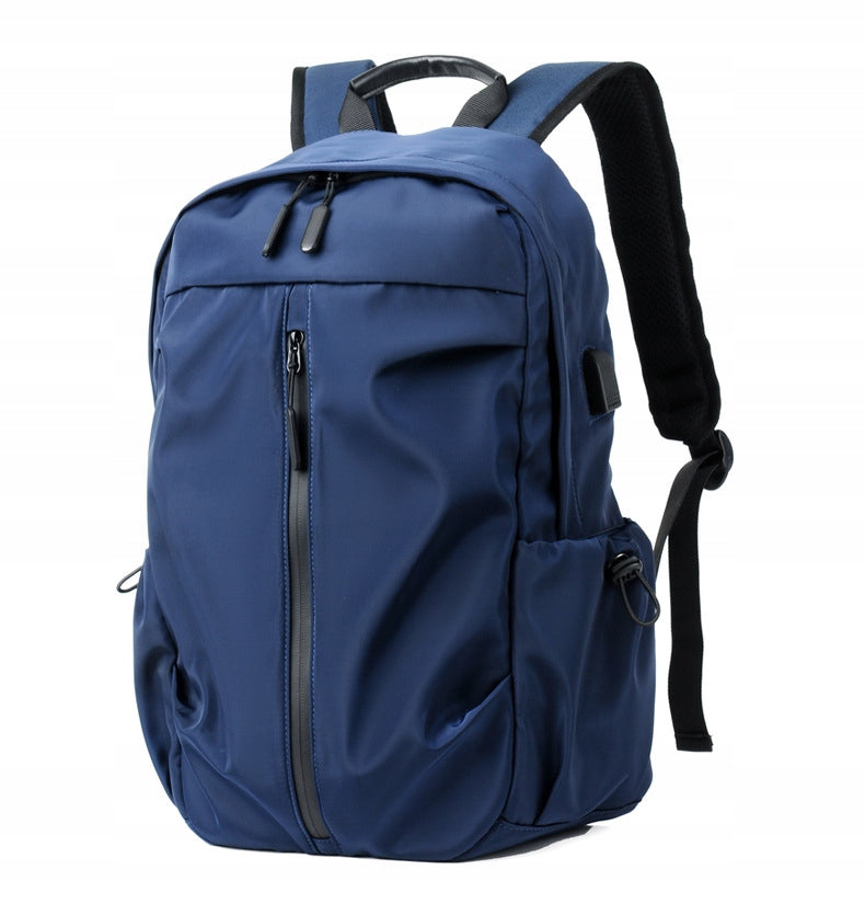 Backpack Blue FLEX Travel Tourist Spacious Oxford 600D Waterproof