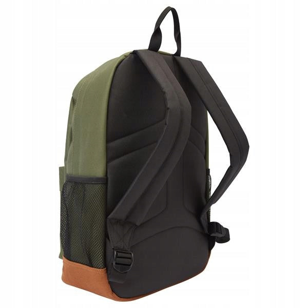 Backpack DC ADYBP03051KQZ0 BACKSIDER CORE M BP Green NS Additional features zipper with pockets