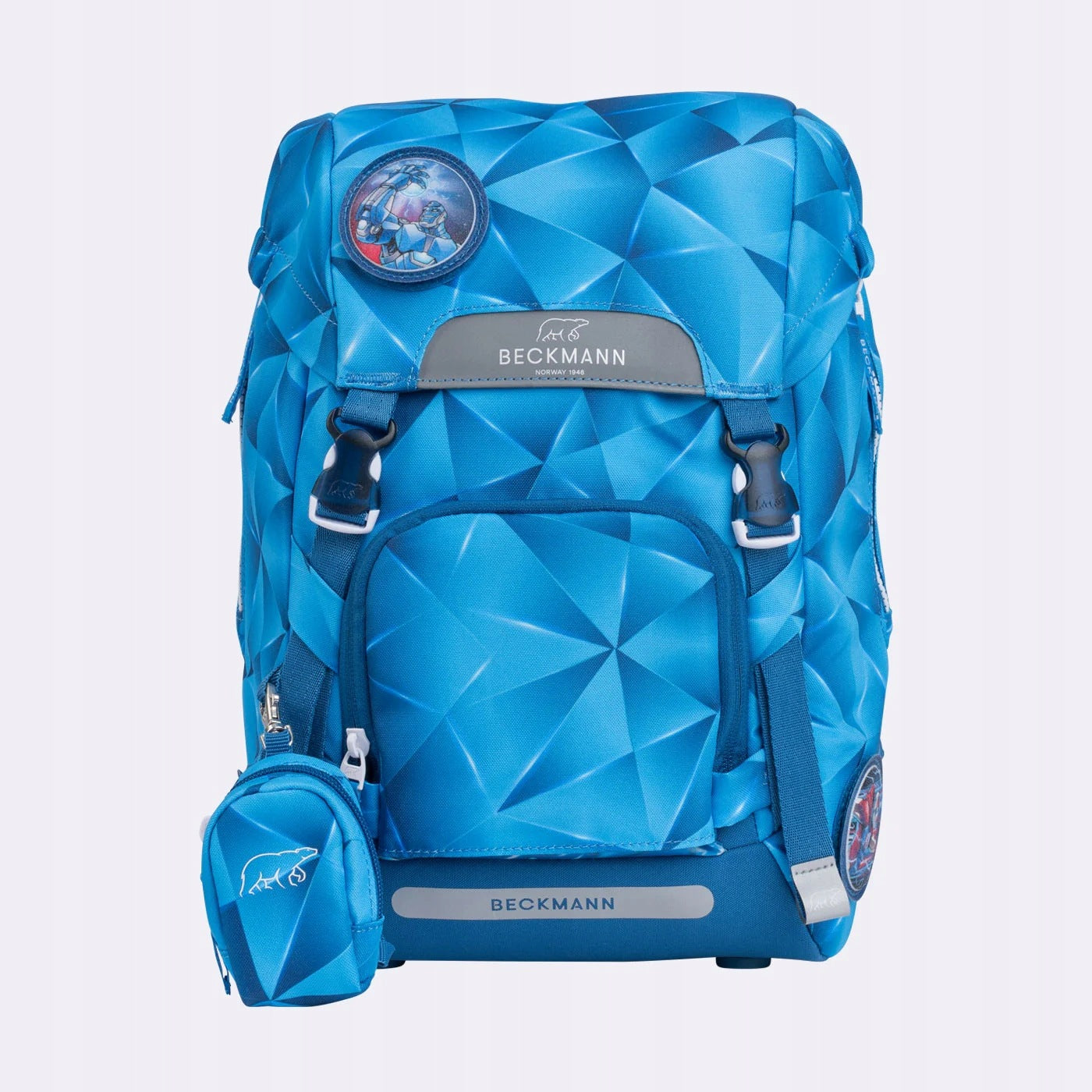 Backpack, Ergonomic School Backpack, Classic-, Blue Lightning Color multicolor