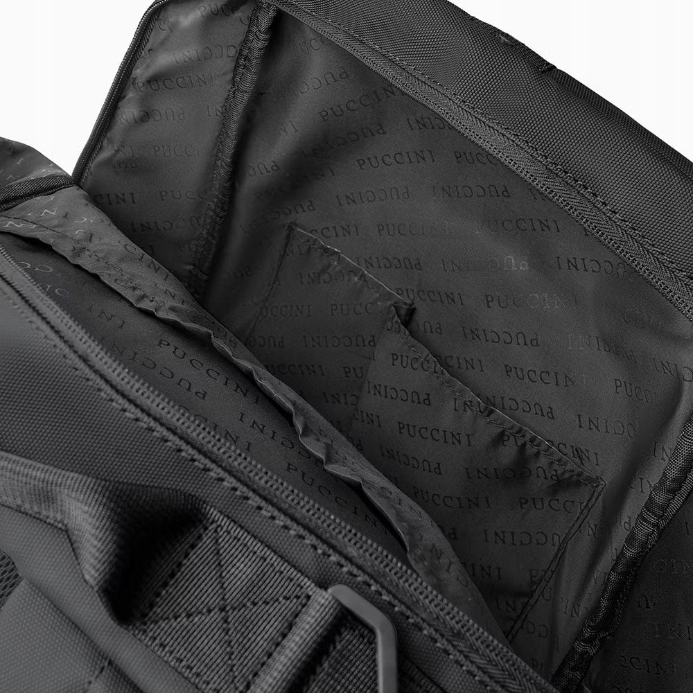 Backpack For Airplane Travel 40x30x20 Waterproof Black PUCCINI PM9041-1 Manufacturer code PM9041-1