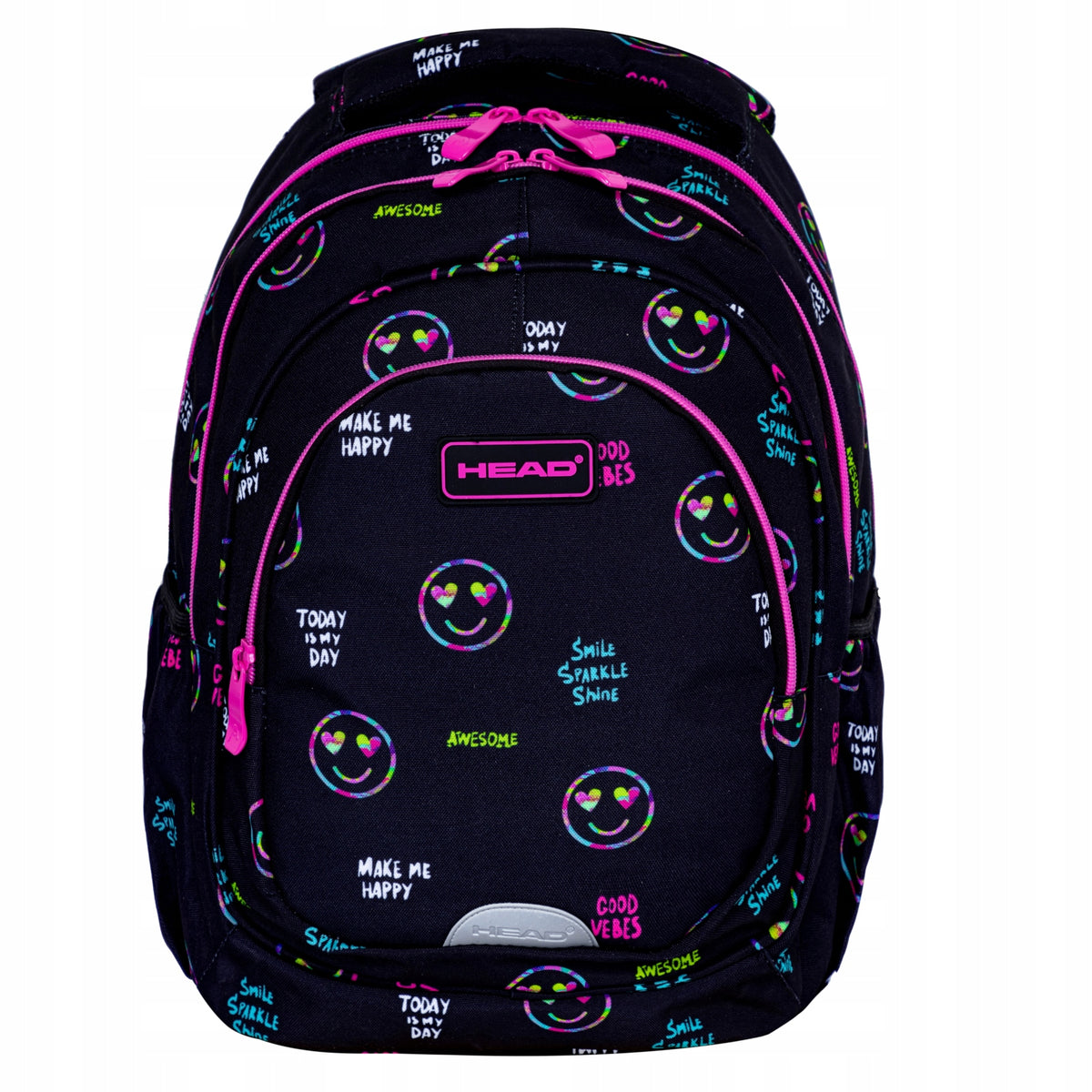 Backpack HEAD SMILE SPARKLE SHINE! up to 1st class, 3-chamber, ERGOBACK system EAN (GTIN) 5901137222073