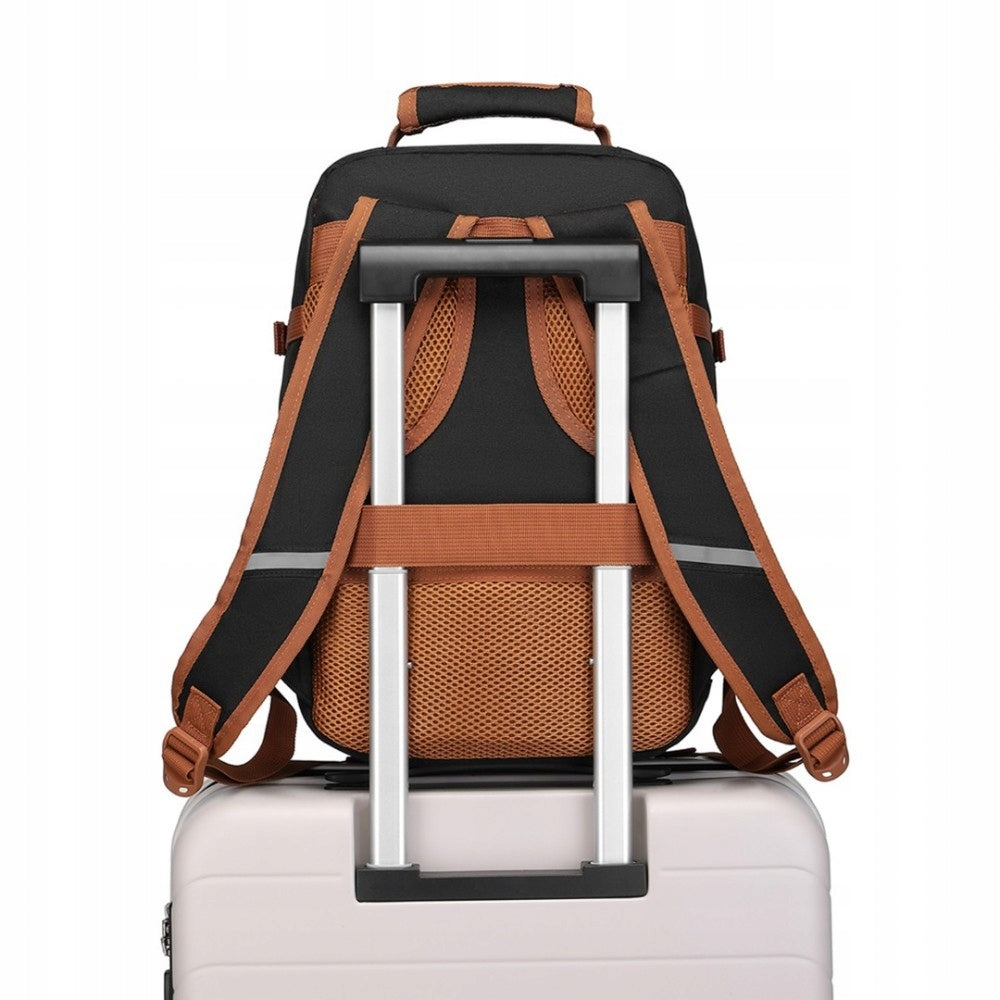 Backpack Hand Luggage for Airplane 40x30x20 RYANAIR Travel Small Expander Brand Kono