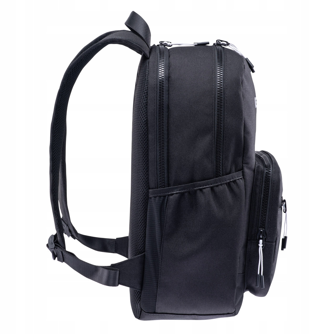 Backpack IGUANA KRINIS Black Spacious Main Compartment Laptop Pocket Main pattern plain