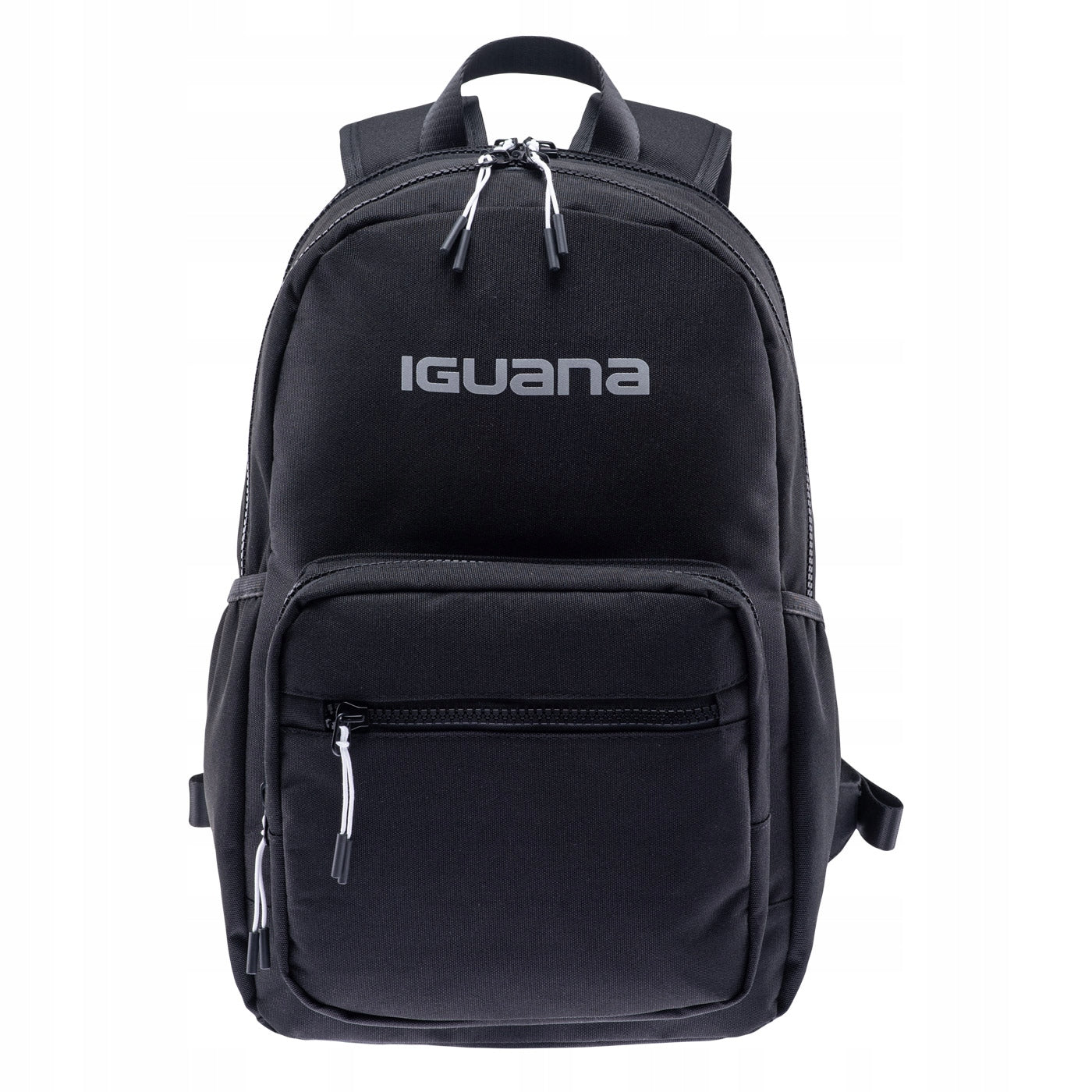 Backpack IGUANA KRINIS Black Spacious Main Compartment Laptop Pocket