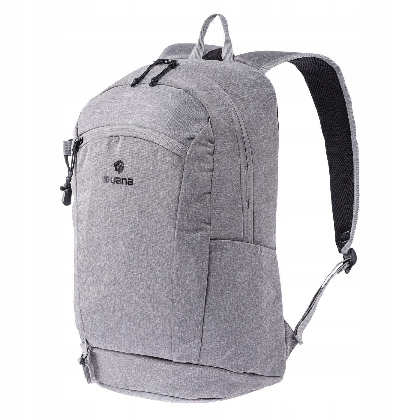 Backpack IGUANA WAYMILK Grey Spacious Main Compartment Adjustable Suspenders Brand Iguana
