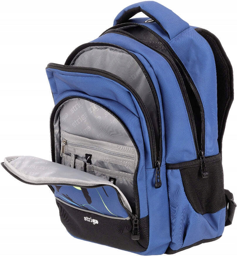 Backpack PL003 Misty Skate navy blue STRIGO Brand Strigo