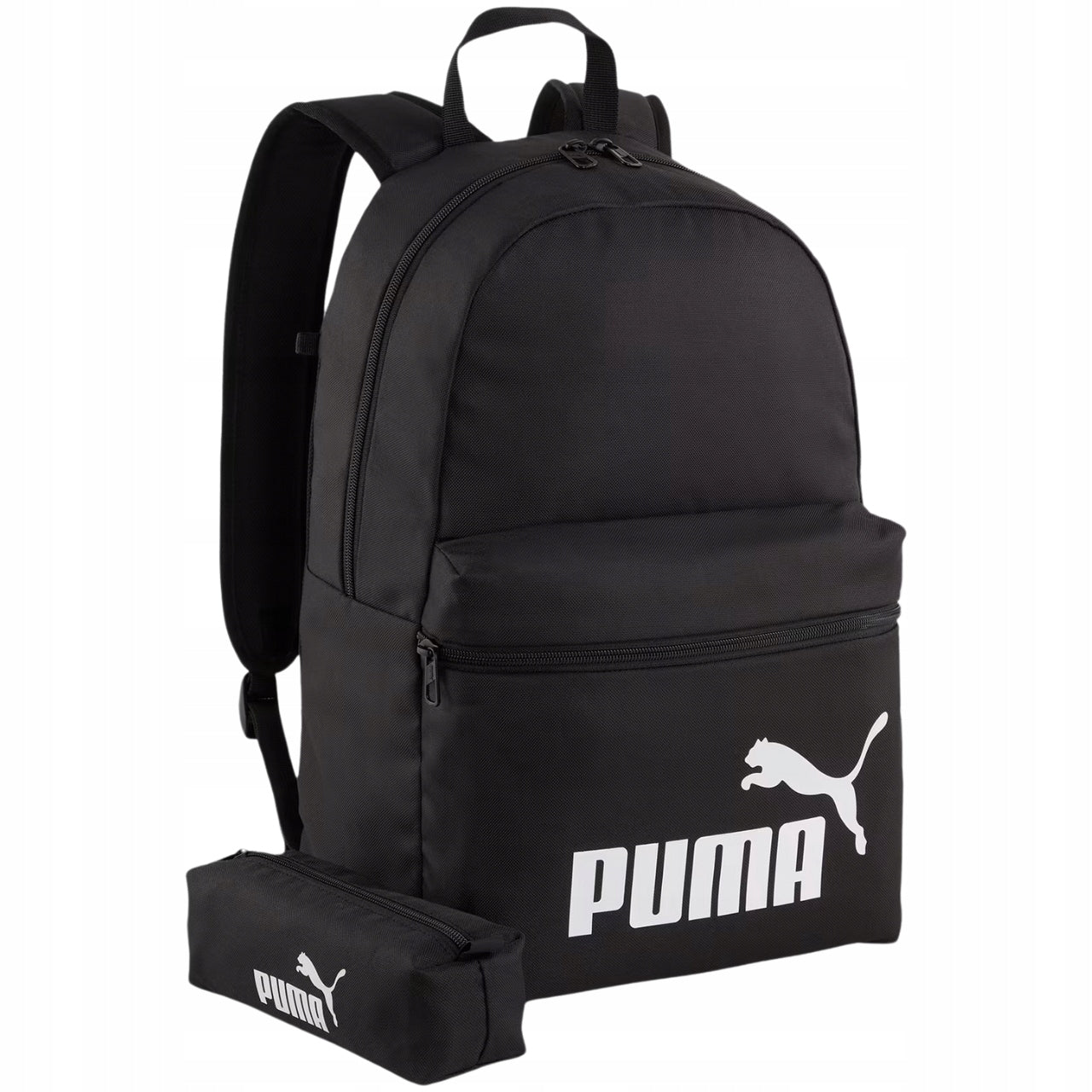 Backpack Puma SET WITH PENCIL CASE for school black 90943-01 Brand Puma