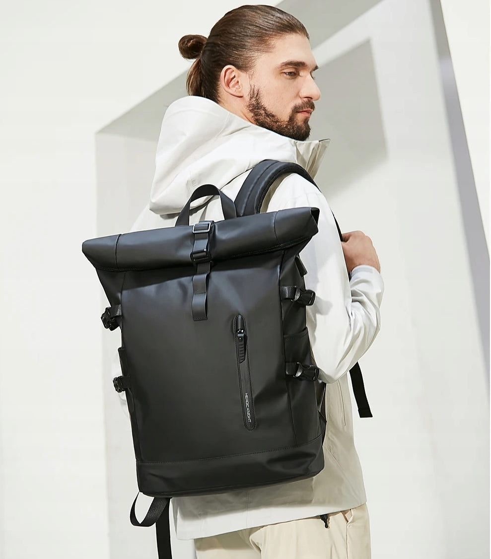 Backpack Retractable ROOMY Laptop Pocket Waterproof Motorcycle PREMIUM Brand no brand