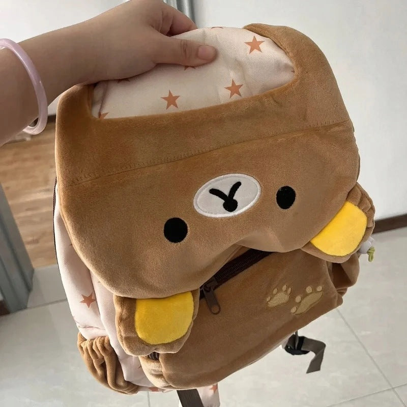 Backpack Rilakkuma San-X pink yellow Manufacturer code RILA3861