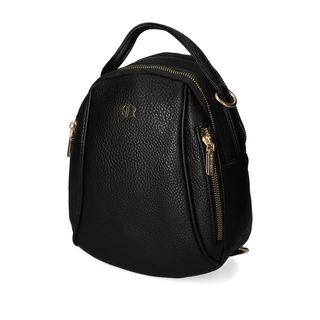 Backpack Rovicky R-KP-11-F19/4256 Black Gold fittings