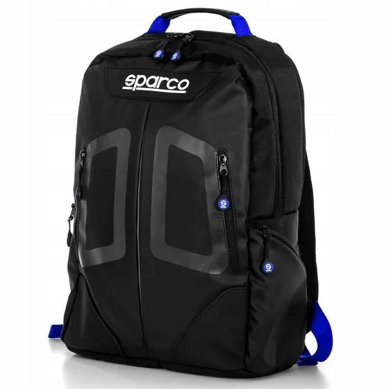 Backpack SPARCO STAGE - black and blue